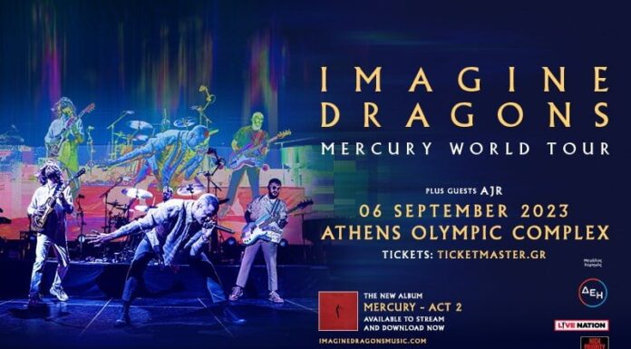 IMAGINE DRAGONS: MERCURY WORLD TOUR 6/9 @ Athens Olympic Complex