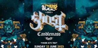 Αthens Rocks festival: Ghost, Rotting Christ, Candlemass, Typhus