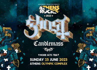 Αthens Rocks festival: Ghost, Rotting Christ, Candlemass, Typhus