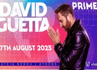 David Guetta Live στο Primer 2023 | 27 Αυγούστου @ Πλατεία Νερού