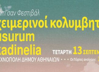 Χειμερινοί Κολυμβητές – Usurum – Kadinelia | “Κάτι σαν Φεστιβάλ” | 13 Σεπ. @ Τεχνόπολη Δήμου Αθηναίων