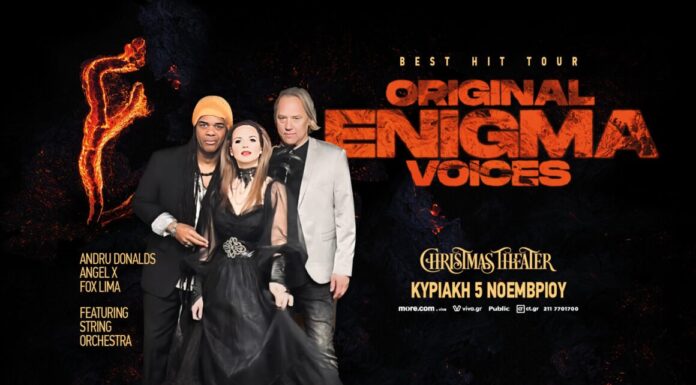 Οι Original Enigma Voices έρχονται στο Christmas theater! | Κυριακή 5 Νοεμβρίου 2023 στις 21.00 ORIGINAL ENIGMA VOICES