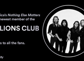 METALLICA: “Nothing Else Matters” & “Enter Sandman” ξεπέρασαν το ένα δις προβολές στο Spotify