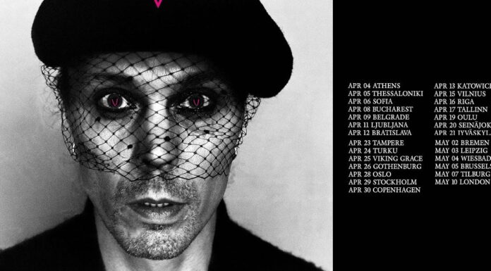 Ο Ville Valo για δύο live σε Αθήνα και Θεσσαλονίκη 4 και 5 Απριλίου 2024