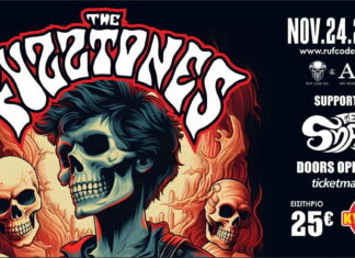 The FUZZTONES Παρασκευή 24 Νοεμβρίου 2023 ΚΥΤΤΑΡΟ Live Opening Act: The SNAILS