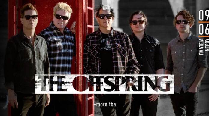 To Release Athens 2024 υποδέχεται τους The Offspring, την Κυριακή 9 Ιουνίου, στην Πλατεία Νερού