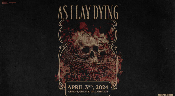 As I Lay Dying & Special guests: Gagarin 3 Απριλίου 2024