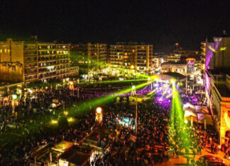 H Πέννυ Μπαλτατζή στην Τελετή έναρξης Πατρινού Καρναβαλιού, 20 Ιανουαρίου 2024