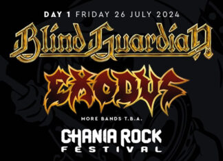 Chania Rock Festival: Οι Exodus μαζί με τους headliners Blind Guardian | Day 1 Παρασκευή 26 Ιουλίου 2024