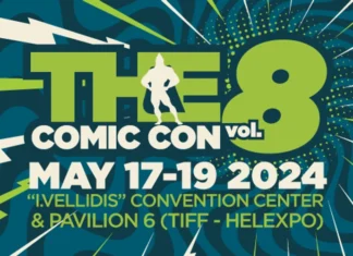 The Comic Con vol.8 – Thessaloniki Comic Convention | Παρ 17 – Κυρ 19 Μαΐου 2024