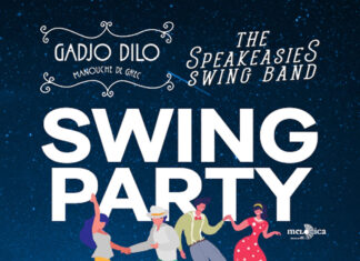 Swiiiiing party: Gadjo Dilo & The Speakeasies | 26Ιουνίου @ City garden Festival