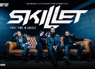 Οι Skillet για πρώτη φορά στην Ελλάδα σε ένα και μοναδικό live στο Floyd στις 12/11/2024