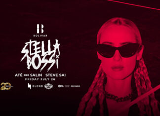 Stella Bossi Support by ΑΤΕ b2b Salin & Steve Sai: Παρασκευή 26 Ιουλίου 2024 @ Bolivar Beach Club