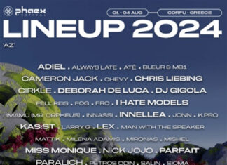 Phaex Festival 2024: Η Κέρκυρα στο επίκεντρο της ηλεκτρονικής σκήνης παγκοσμίως για 4 μέρες | 1 – 4 Αυγούστου