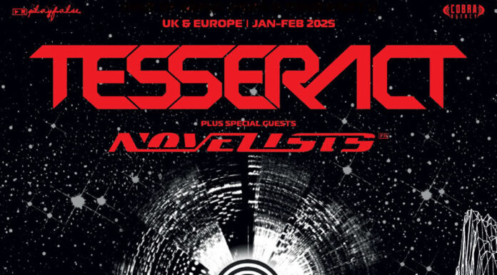 Tesseract + Novelists: Οι πρωτοπόροι του progressive – djent metal, για 2 εμφανίσεις σε Αθήνα & Θεσσαλονίκη | 17 & 18 Ιανουαρίου 2025
