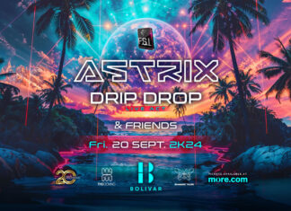 Astrix και Drip Drop – live act – για μια φανταστική βραδιά κάτω από τα αστέρια! | Bolivar 20 Σεπτεμβρίου 2024