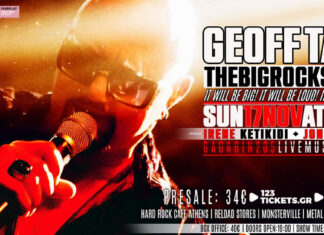GEOFF TATE – THE BIG ROCK SHOW | Κυριακή 17 Νοεμβρίου @ Gagarin 205