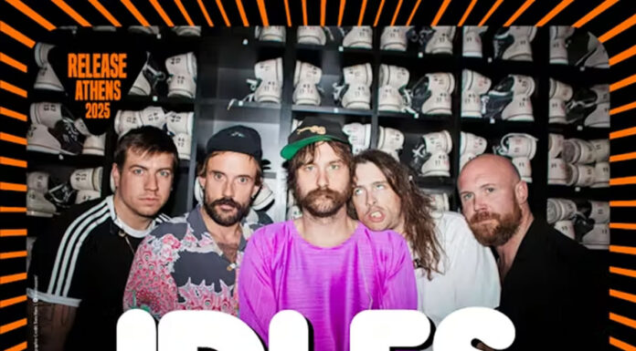 Tο Release Athens 2025 υποδέχεται τους IDLES, την Τετάρτη 18 Ιουνίου, στην Πλατεία Νερού