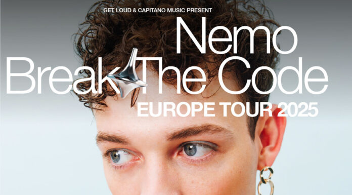 Nemo Live: Break The Code Europe Tour 2025, 1η στάση στην Αθήνα | Τετάρτη 12 Μαρτίου 2025 | Floyd Live Venue