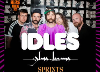 Release Athens 2025 – IDLES, Glass Beams, SPRINTS – 18.06 – Πλατεία Νερού