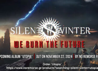 Οι SILENT WINTER παρουσιάζουν το τρίτο single “We Burn The Future” (Lyric Video), από το album “Utopia”
