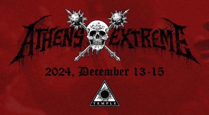 Athens Extreme Festival 2024: 13 – 15 Δεκεμβρίου 2024 @ Temple το underground festival Athens Extreme φέρνει κοντά σας 15 κορυφαία σχήματα από Ελλάδα και εξωτερικό