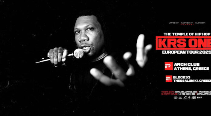 Ο θρύλος KRS-ONE φέρνει το Temple of Hip Hop Tour στην Ευρώπη | 11 Απριλίου – Αθήνα & 12 Απρίλιου Θεσσαλονίκη KRS-ONE Live στη Ελλάδα - Temple of Hip Hop European Tour 2025