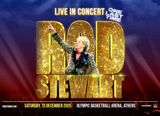 Rod Stewart: Live in consert one last time | Ξεκίνησε η προπώληση ROD STEWART LIVE IN CONCERT - ONE LAST TIME