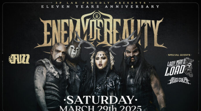Enemy of Reality – Lazy Man’s Load – Deus Culpa: 29 Μαρτίου 2025 @ Fuzz Club Enemy of Reality