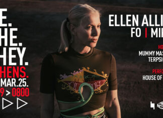 HE.SHE.THEY για πρώτη φορά στην Ελλάδα με την Ellen Allien! | Σάββατο 1 Μαρτίου 2025 HE.SHE.THEY για πρώτη φορά στην Ελλάδα με την Ellen Allien!
