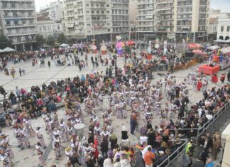 Πάτρα: “ΘέατροΚαρναβαλοΞεφαντώματα” στην Πλατεία Γεωργίου | Σάββατο 8 Φεβρουαρίου 2025