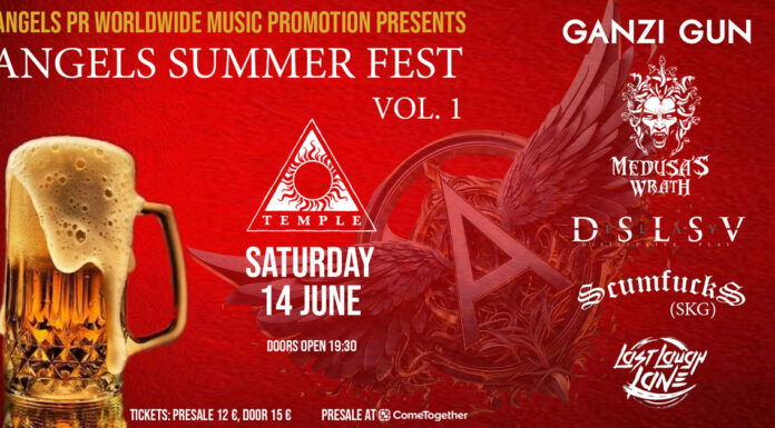 ANGELS SUMMER FEST VOL.1 – Σάββατο 14 Ιουνίου @ Temple ANGELS SUMMER FEST VOL.1