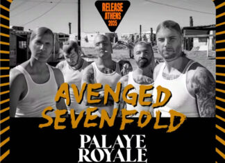 Release Athens 2025 – Avenged Sevenfold, Palaye Royale & more, 7/06, Πλ.Νερού