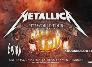 Metallica: M72 World Tour | H παγκόσμια περιοδεία M72 έρχεται στην Ελλάδα! | Σάββατο 9 Μαΐου 2026, στο Ολυμπιακό Στάδιο METALLICA: M72 WORLD TOUR