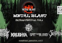 Πάτρα: Metal blast festival Vol2 | Φοιτητική Εστία Πανεπιστημίου Πατρών | 10 Μαϊου 2025 Metal Blast Patras Festival