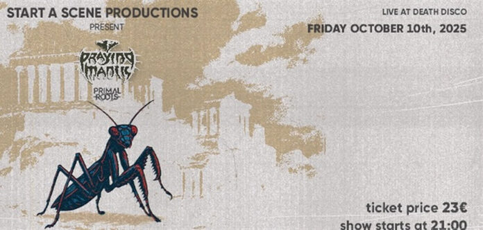 PRAYING MANTIS LIVE IN DEATH DISCO