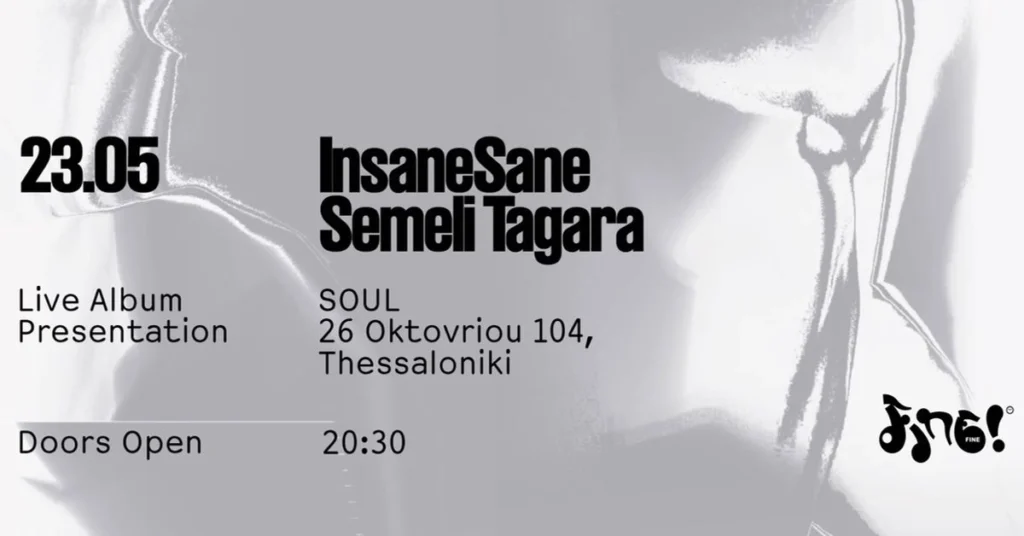 Semeli Tagara | Live παρουσίαση album "InsaneSane"