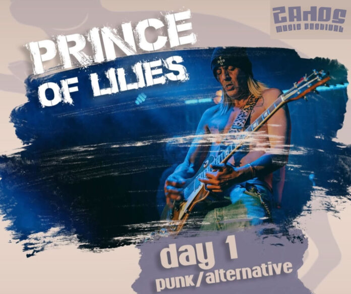 PRINCE OF LILIES HEADLINE MUSIC FESTIVAL IN CRETE