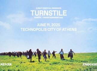 To EJEKT Festival παρουσιάζει τους Turnstile για πρώτη φορά στην Ελλάδα, στις 11 Ιουνίου στην Τεχνόπολη!
