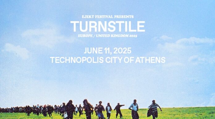 To EJEKT Festival παρουσιάζει τους Turnstile για πρώτη φορά στην Ελλάδα, στις 11 Ιουνίου στην Τεχνόπολη!