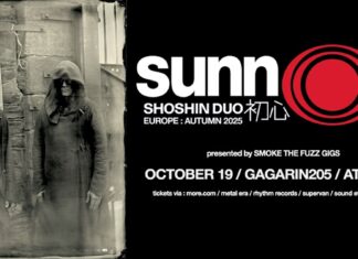Η επιστροφή των θρυλικών SUNN O))) στην Ελλάδα μετά από 21 ολόκληρα χρόνια | Κυριακή 19 Οκτωβρίου 2025 στη σκηνή του Gagarin205!