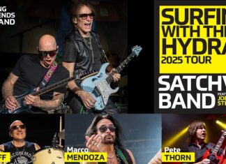 SATCHVAI Band feat. Joe Satriani and Steve Vai | Surfing with the Hydra Tour | Δευτέρα 28 Ιουλίου, Δημοτικό Θέατρο Λυκαβηττού SATCHVAI Band feat. Joe Satriani and Steve Vai