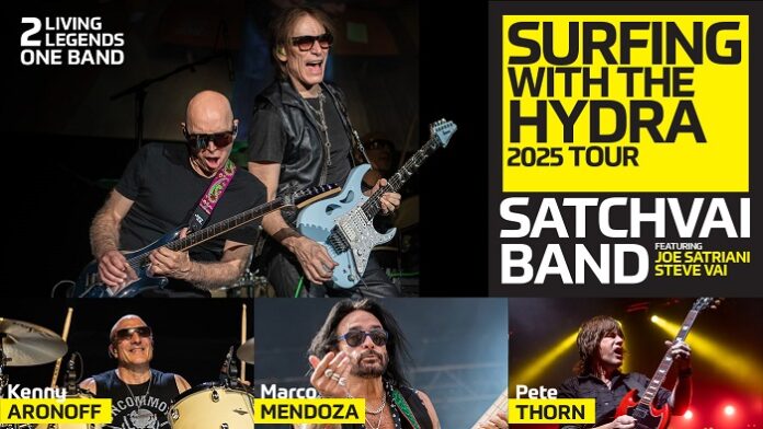 SATCHVAI Band feat. Joe Satriani and Steve Vai