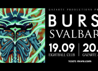 Burst (SE) & Svalbard (UK) live σε Αθήνα & Θεσσαλονίκη Burst & Svalbard in Greece