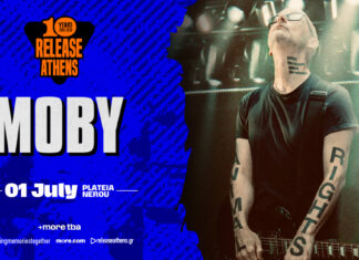 Release Athens 2026 – Moby & more tba – 1.7.2026, Πλατεία Νερού Release Athens 2026 - Moby & more tba - 1.7.2026, Πλατεία Νερού