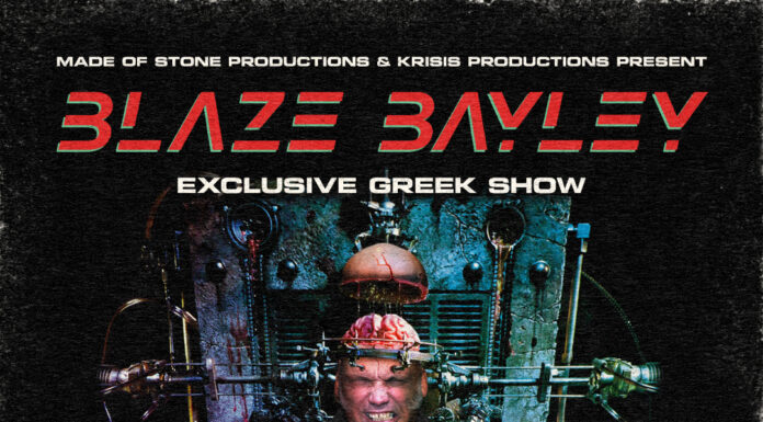 Η συναυλία του Blaze Bayley στην Αθήνα μεταφέρεται σε μεγαλύτερο χώρο!