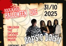 Οι Oops!e Daisy Επιστρέφουν Με Ένα Εκρηκτικό Rock ’n’ Roll Halloween Live Στο Level 69 – Παρασκευή 31 Οκτωβρίου + Ninja Kittens