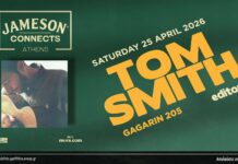 Tom Smith (Editors) Live in Athens | 25 Απριλίου 2026 | Gagarin 205