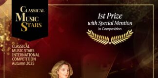 Τρεις Διεθνείς Διακρίσεις για την Ελληνίδα Συνθέτρια Πηγή Λυκούδη για το έργο της «Νίκαια – Κλέος Ορθοδοξίας