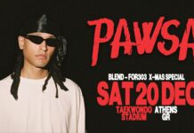 Το X-Mas Special της χρονιάς με τον PAWSA έρχεται από τα Blend & For303!